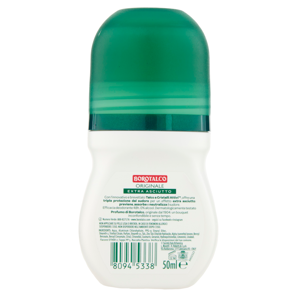 Borotalco Originale Profumo di Borotalco Deo Roll On 50 ml