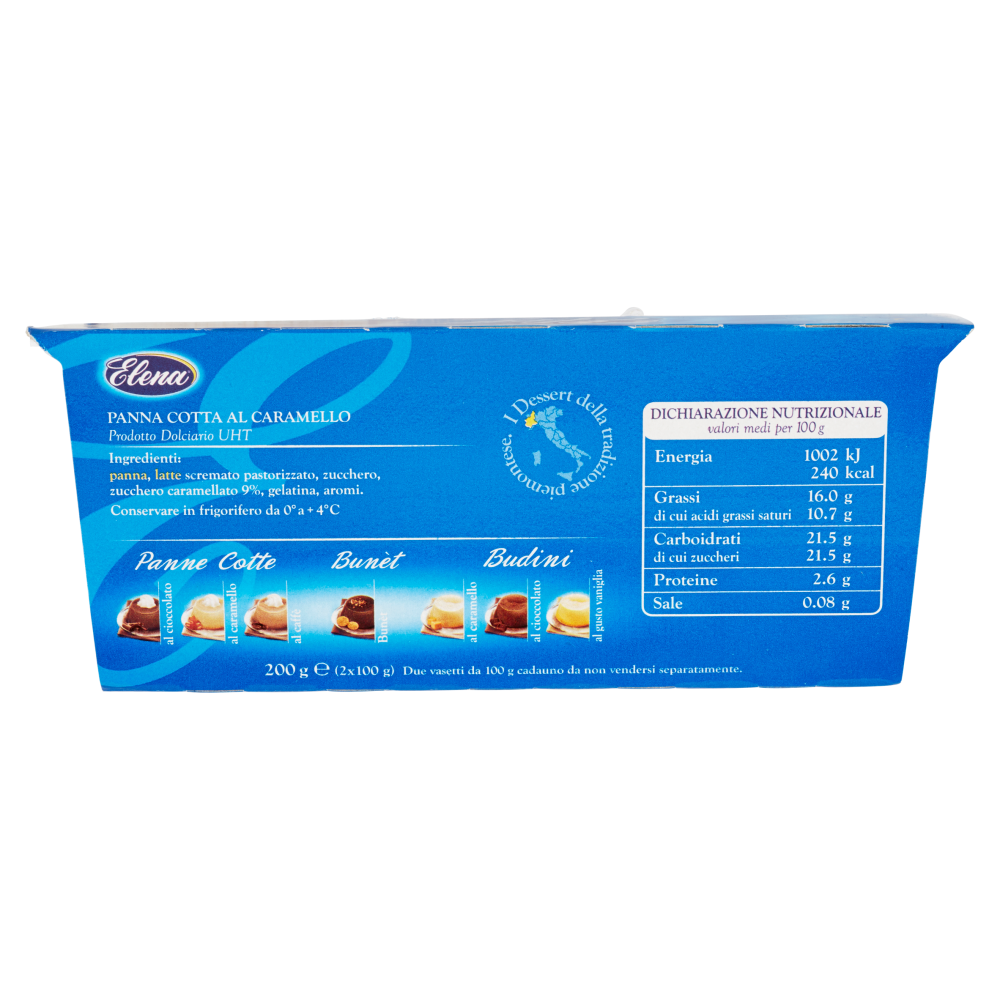 Elena Panna Cotta al caramello 2 x 100 g