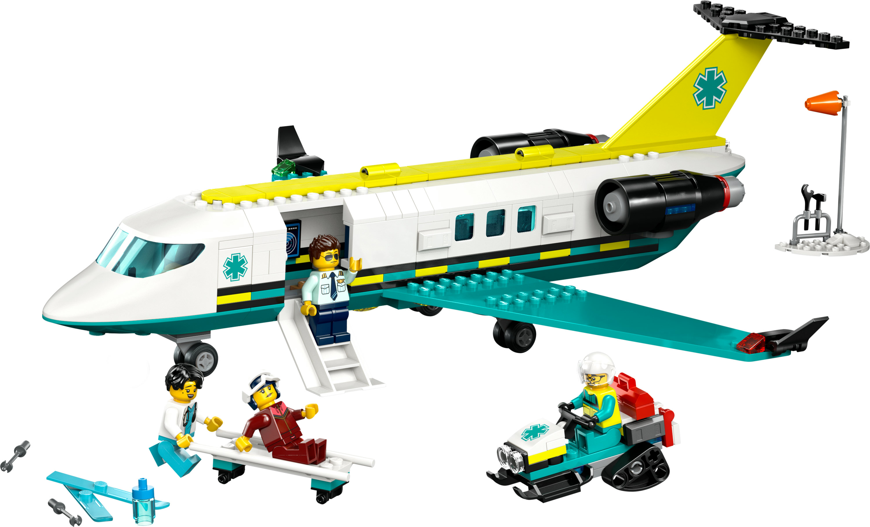 LEGO City Aereo ambulanza di emergenza