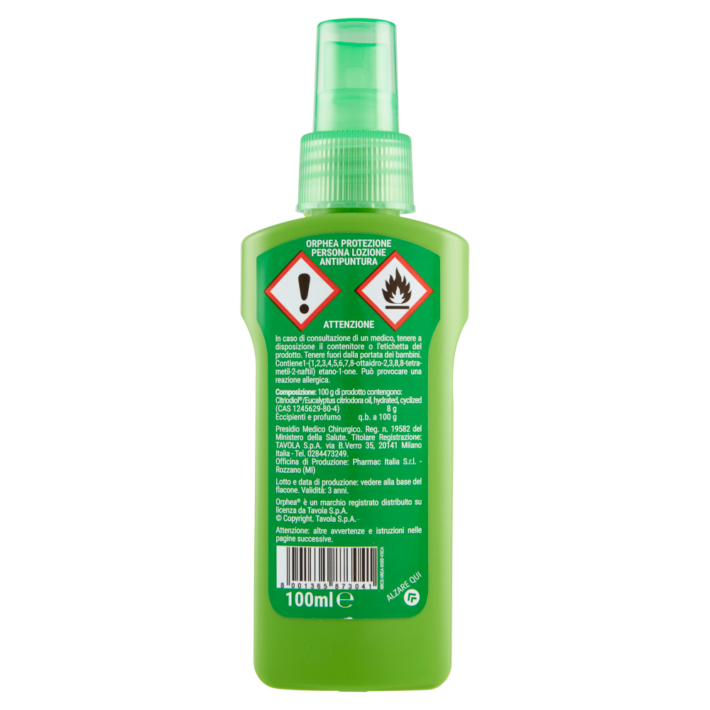 Orphea Lozione Antipuntura vegetale 100 ml Carrefour