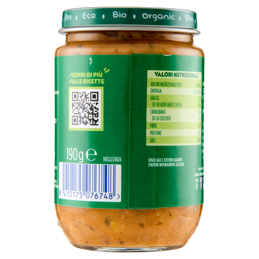 Hero Solo Bio Verdurine, Lenticchie e Manzo 190 g