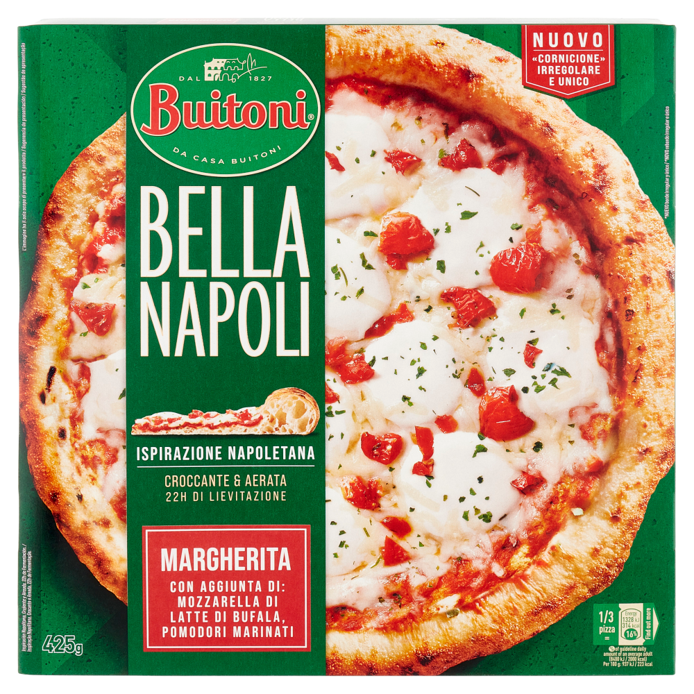 BUITONI BELLA NAPOLI MARGHERITA Pizza surgelata 425g (1 pizza) Carrefour