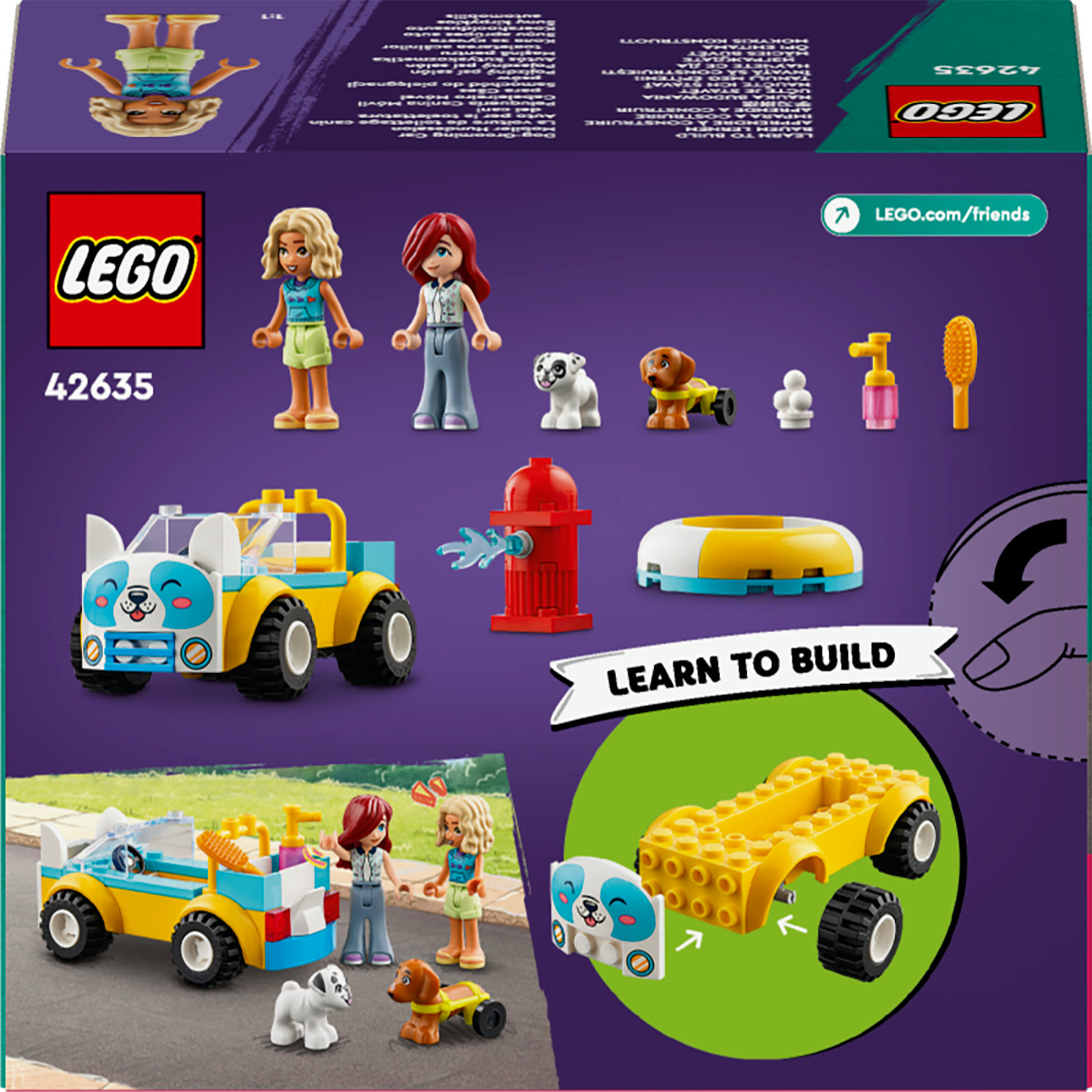 LEGO Friends Auto per la toelettatura dei cani