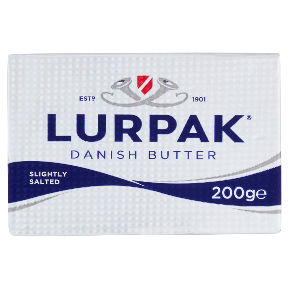 Lurpak Danish Butter Slightly Salted 200 g