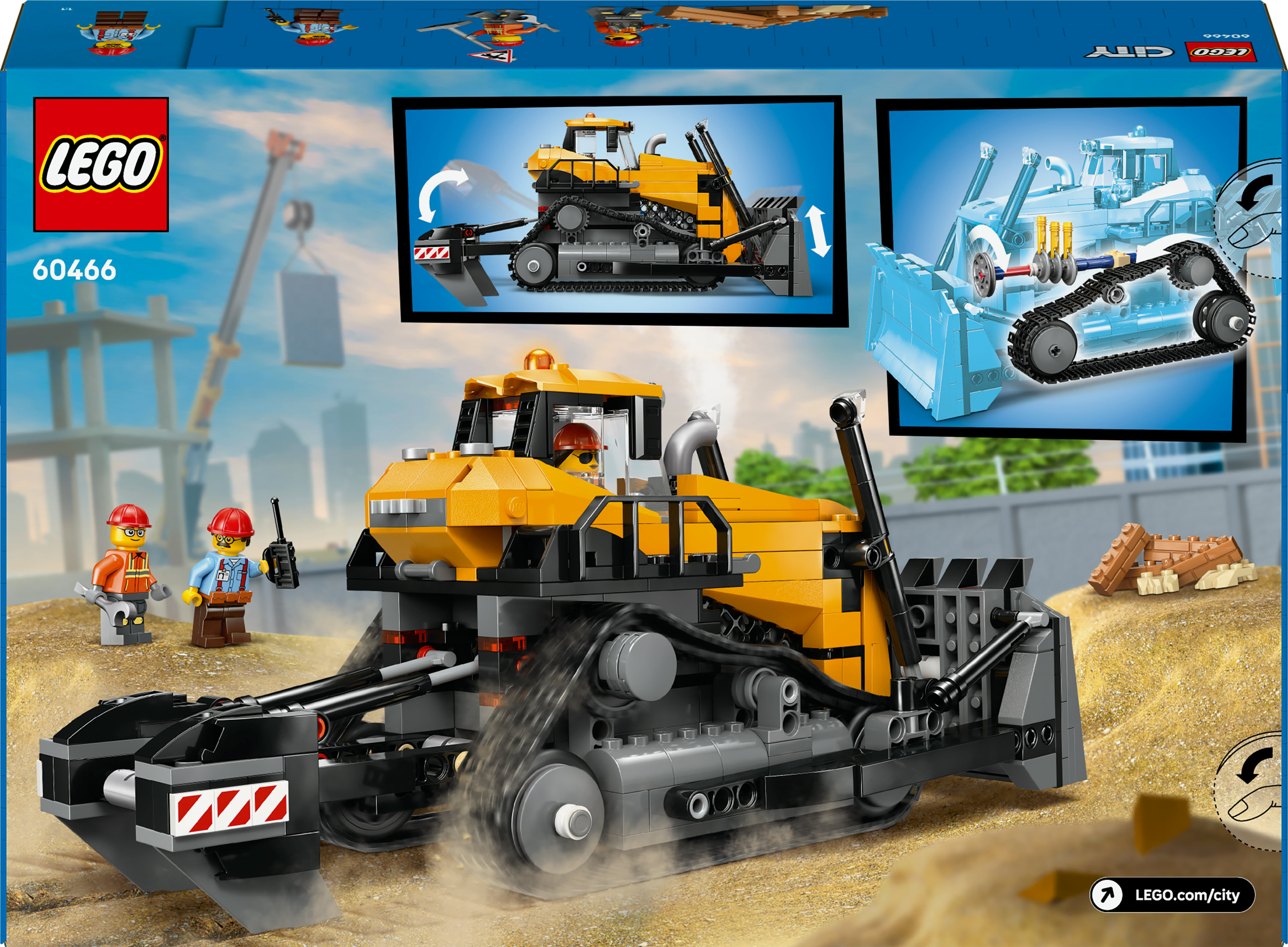 LEGO City Bulldozer giallo