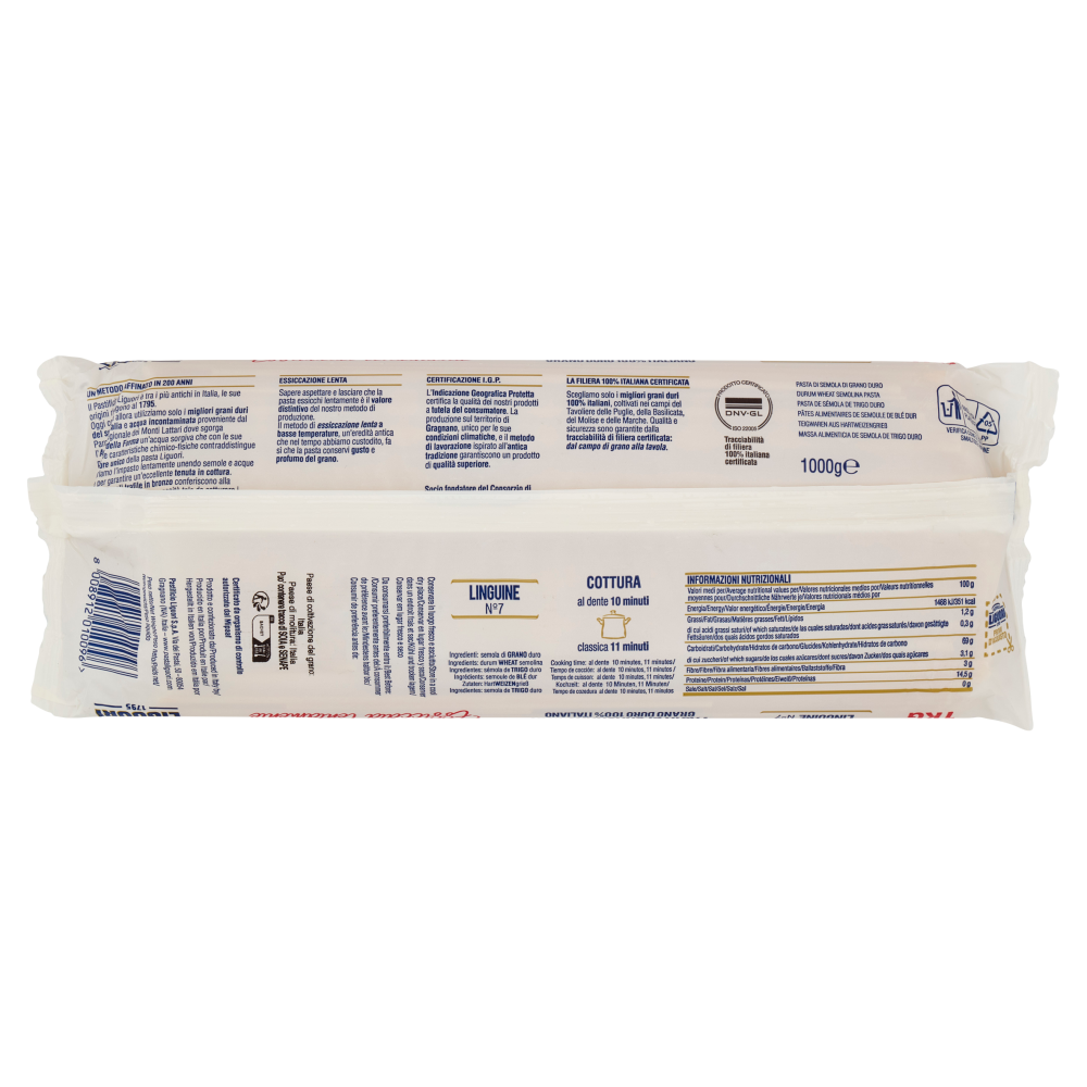 Pastificio Liguori Pasta di Gragnano I.G.P. Linguine N°7 1000 g