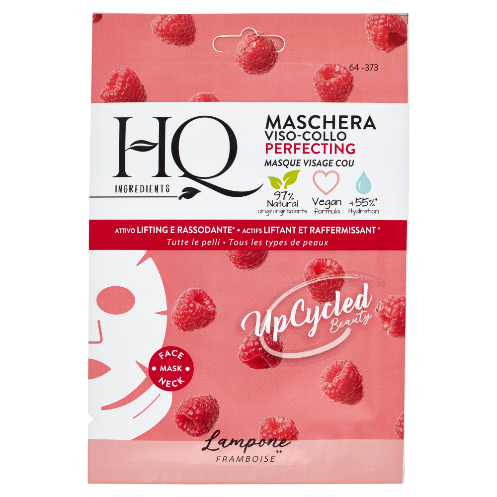 HQ Ingredients Maschera Viso-Collo Perfecting Lampone