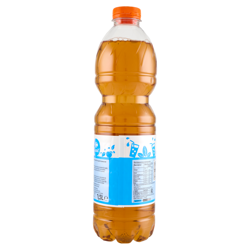 Carrefour Classic Thè Senza Zuccheri Pesca 1,5 L