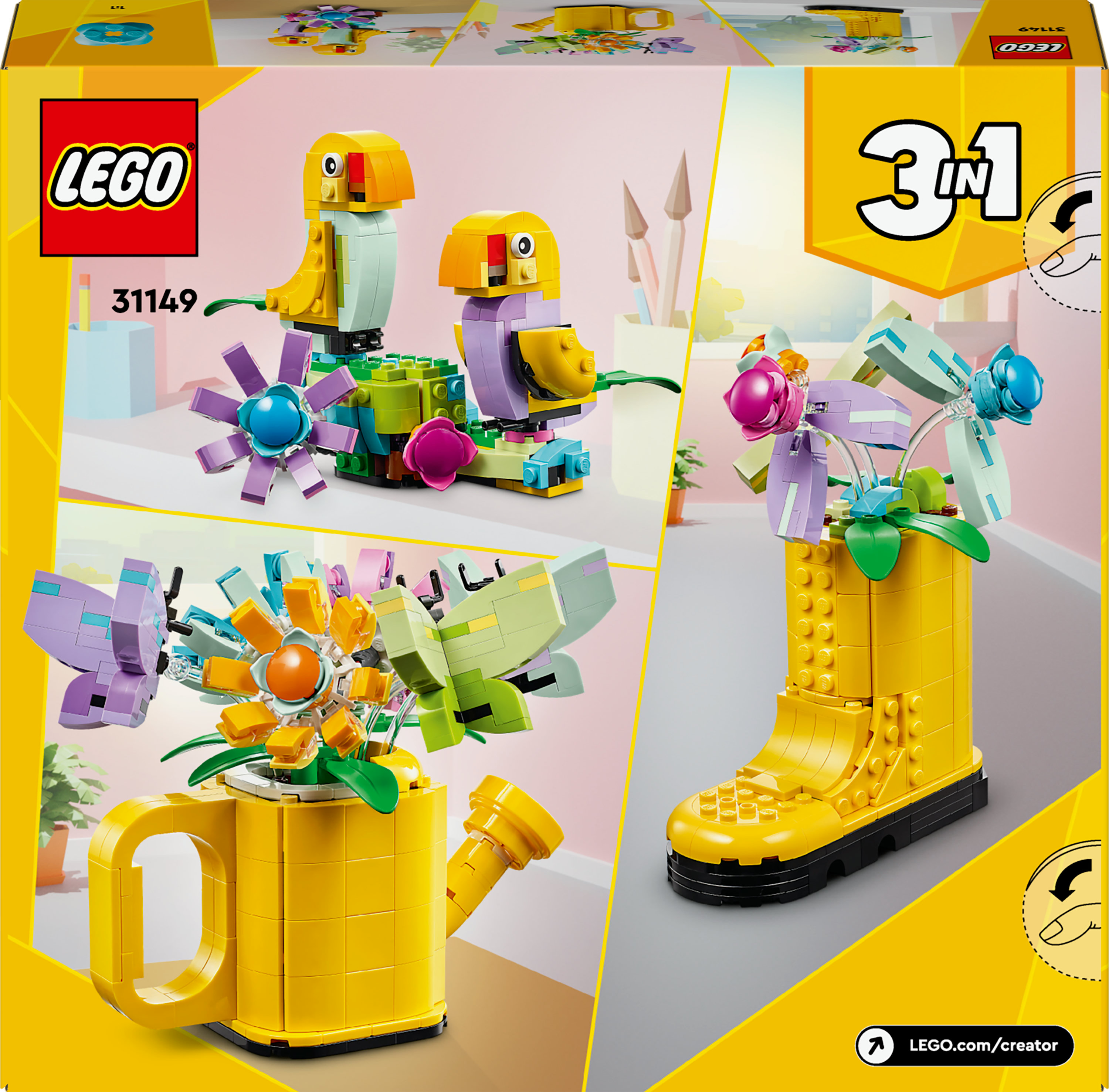 LEGO Creator Innaffiatoio con fiori