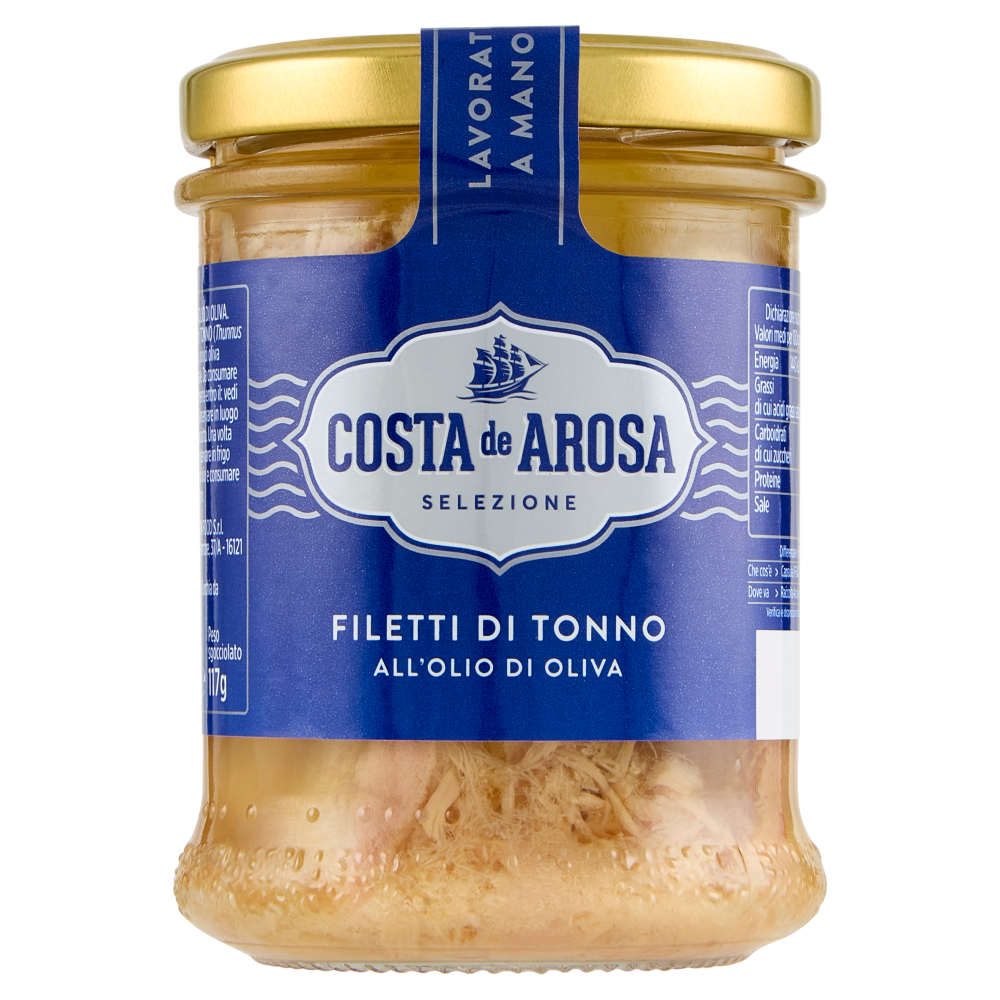 Costa de Arosa Filetti di Tonno all'Olio di Oliva 180 g
