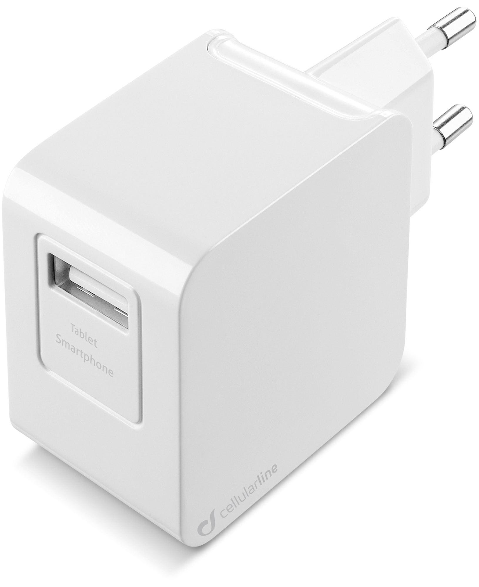 Cellularline USB Charger Kit 2A - Micro USB - Huawei, Xiaomi, Wiko, Asus and other smartphone Caricabatterie da rete veloce 2A con cavo Micro USB