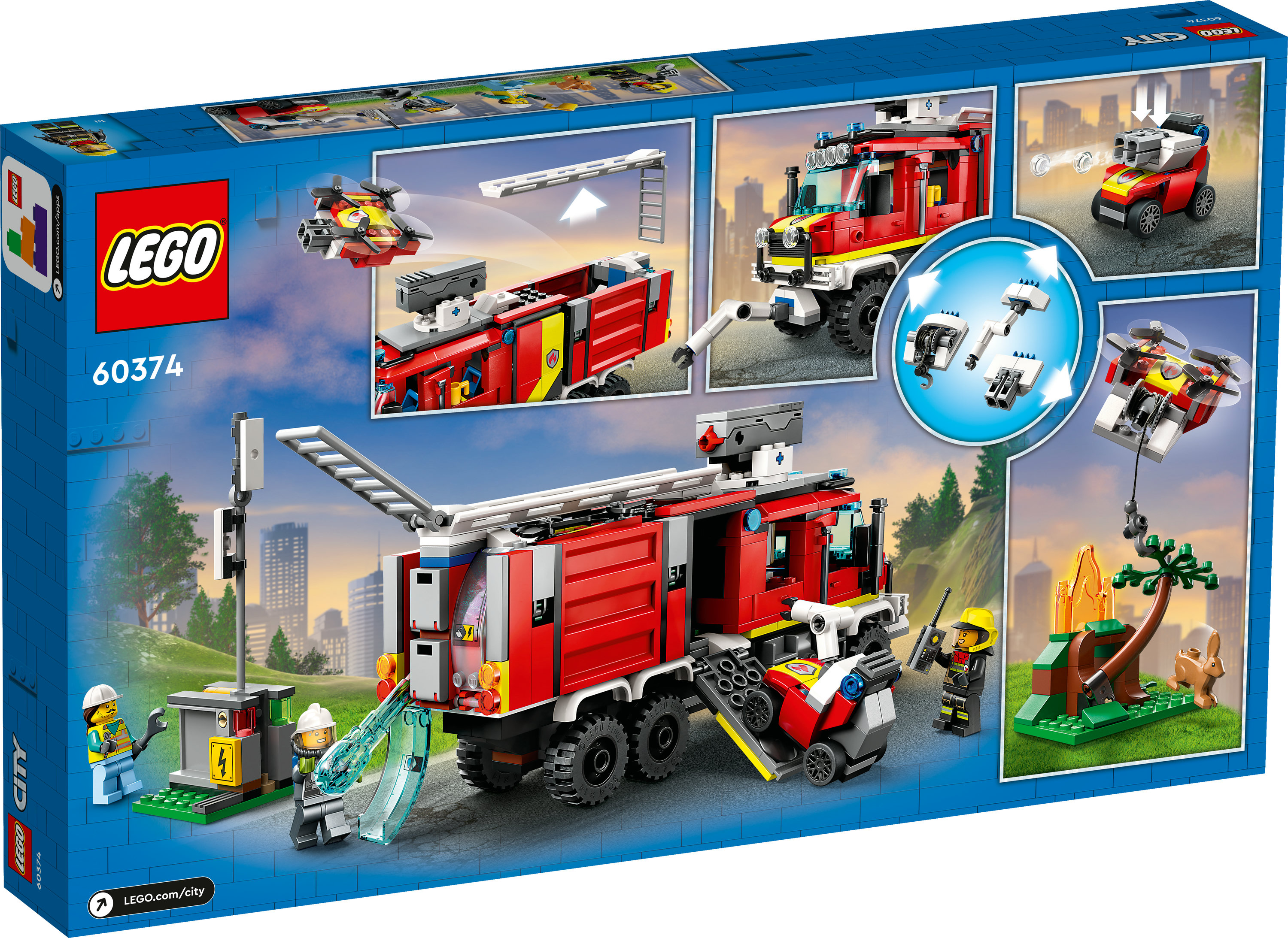 LEGO City Autopompa dei vigili del fuoco