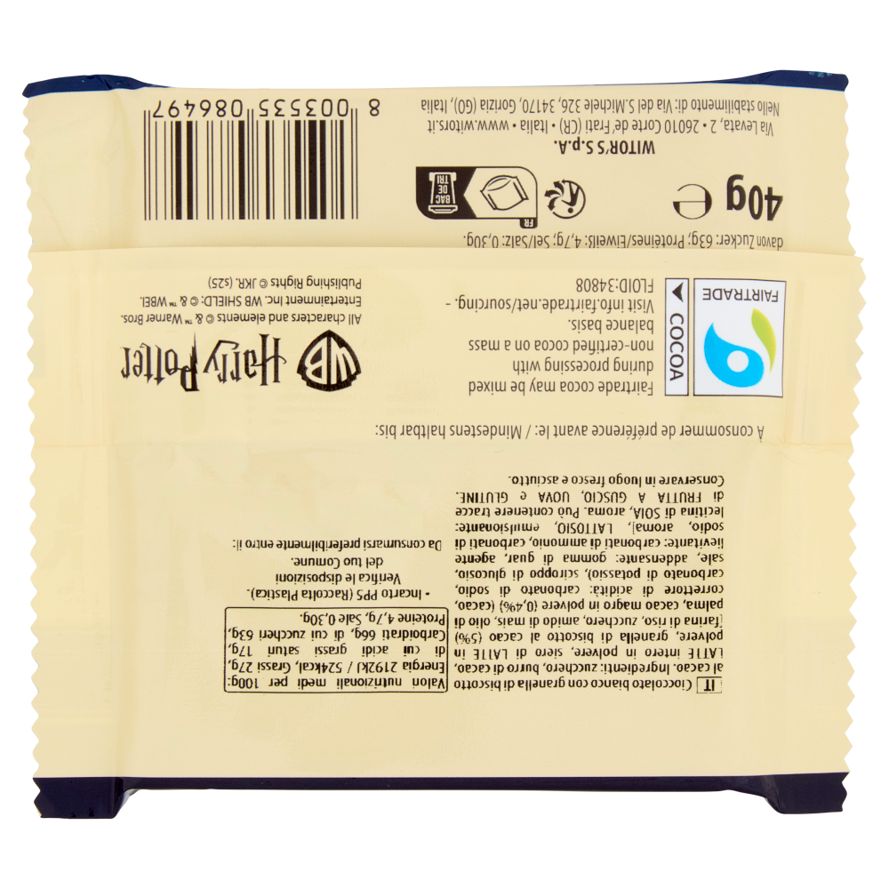 Witor's Harry Potter Granella di Biscotto 40 g