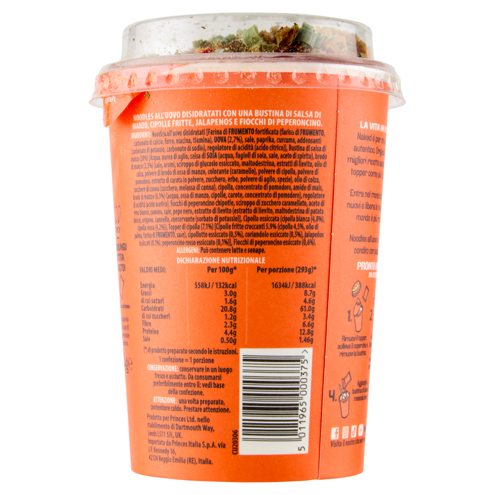 Naked Hot Beef Ramen 84 g