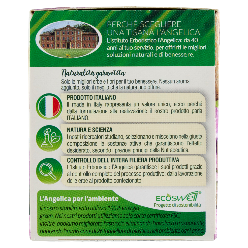 L'Angelica Le Tisane Giusta Regola Active 18 Filtri 36.0 g