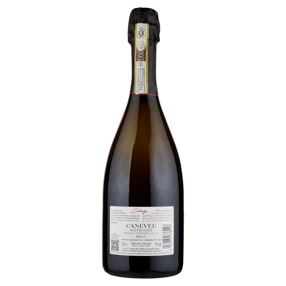 Canevel Valdobbiadene Prosecco Superiore D.O.C.G. Brut Setàge 75 cl