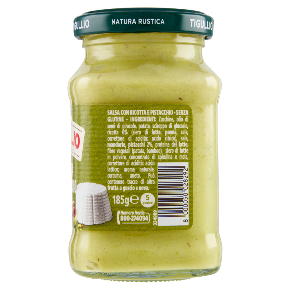 Tigullio Ricotta e Pistacchio 185 g