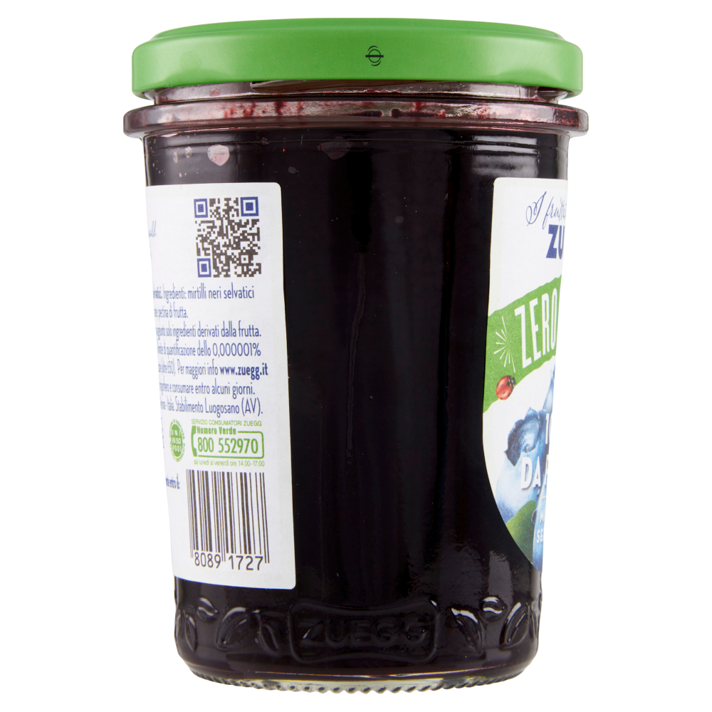 Zuegg I frutteti di Oswald Zuegg Zero Residui 100% da Frutta* Mirtilli Selvatici 230 g