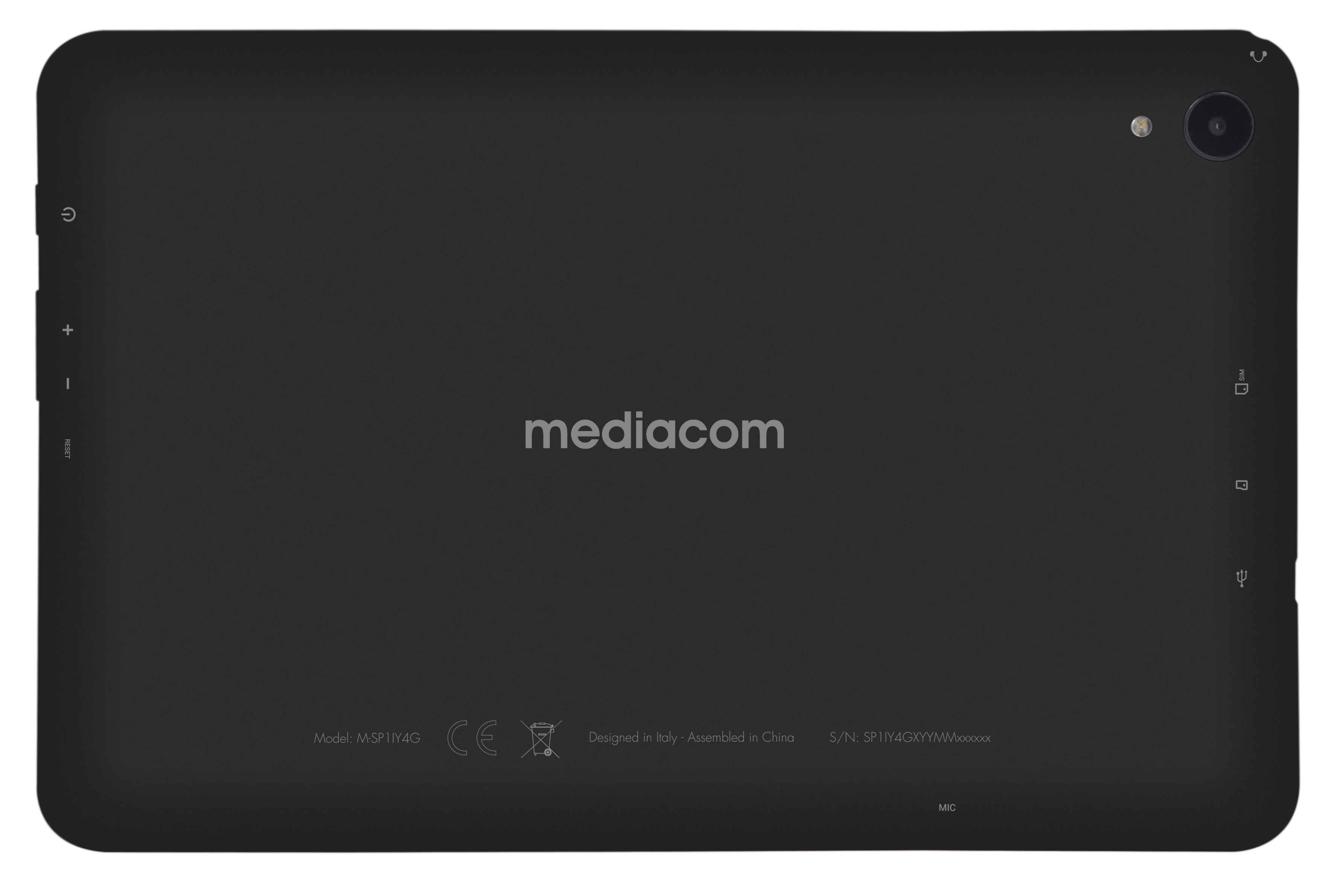 Mediacom SmartPad iyo 10 4G Spreadtrum LTE 32 GB 25,6 cm (10.1") 3 GB Wi-Fi 4 (802.11n) Android 11 Nero