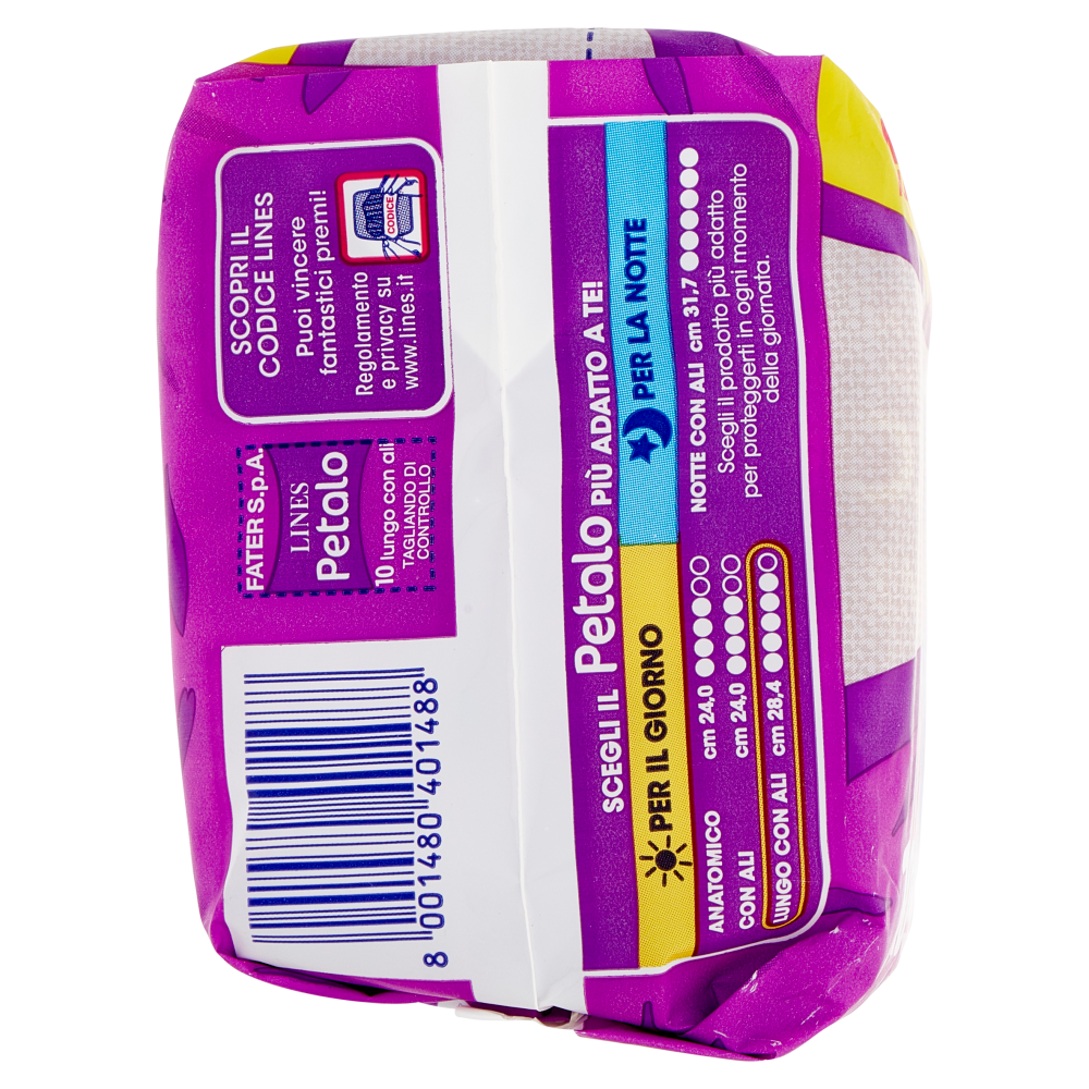 Lines Petalo lungo con ali 10 pz