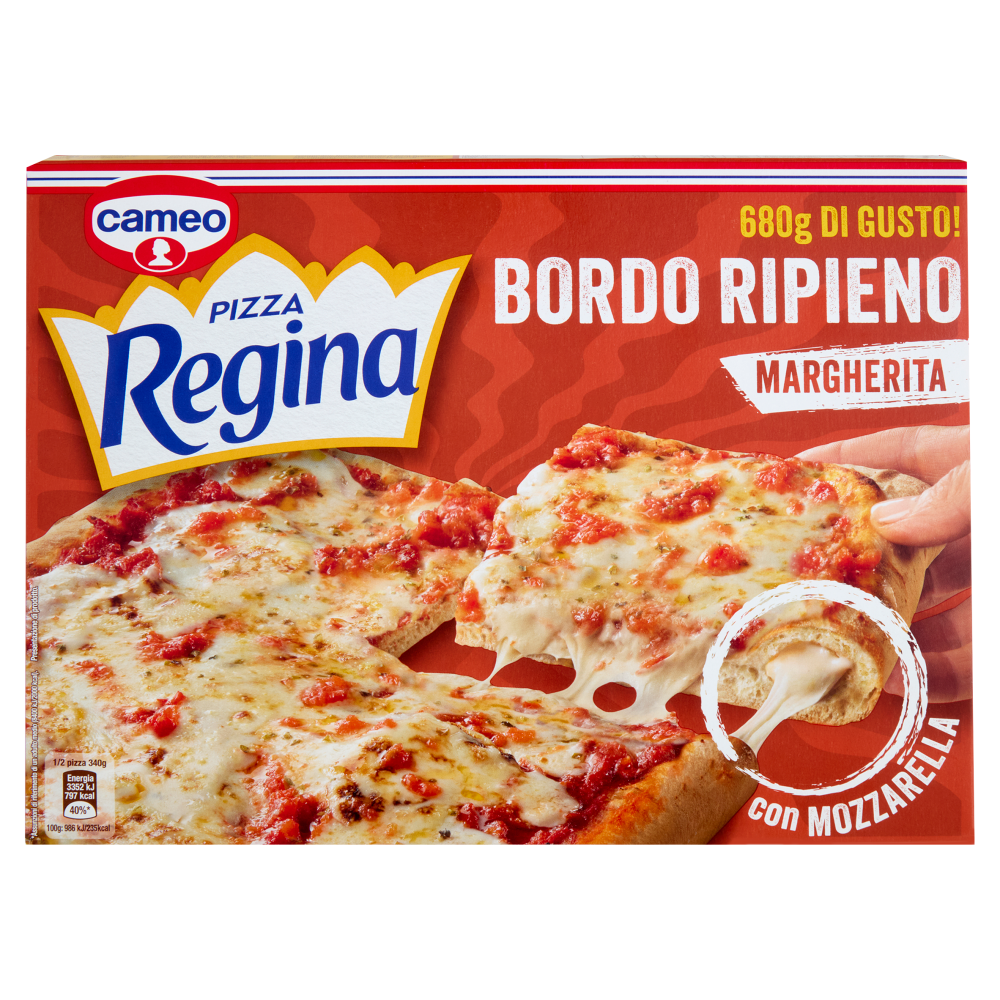 cameo Pizza Regina Bordo Ripieno Margherita 680 g