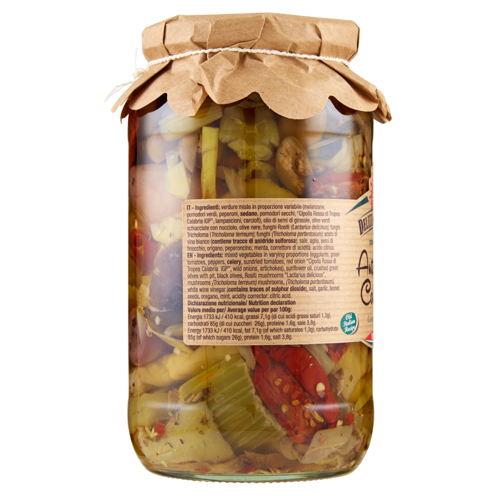 Delizie di Calabria Antipasto Calabrese 950 g