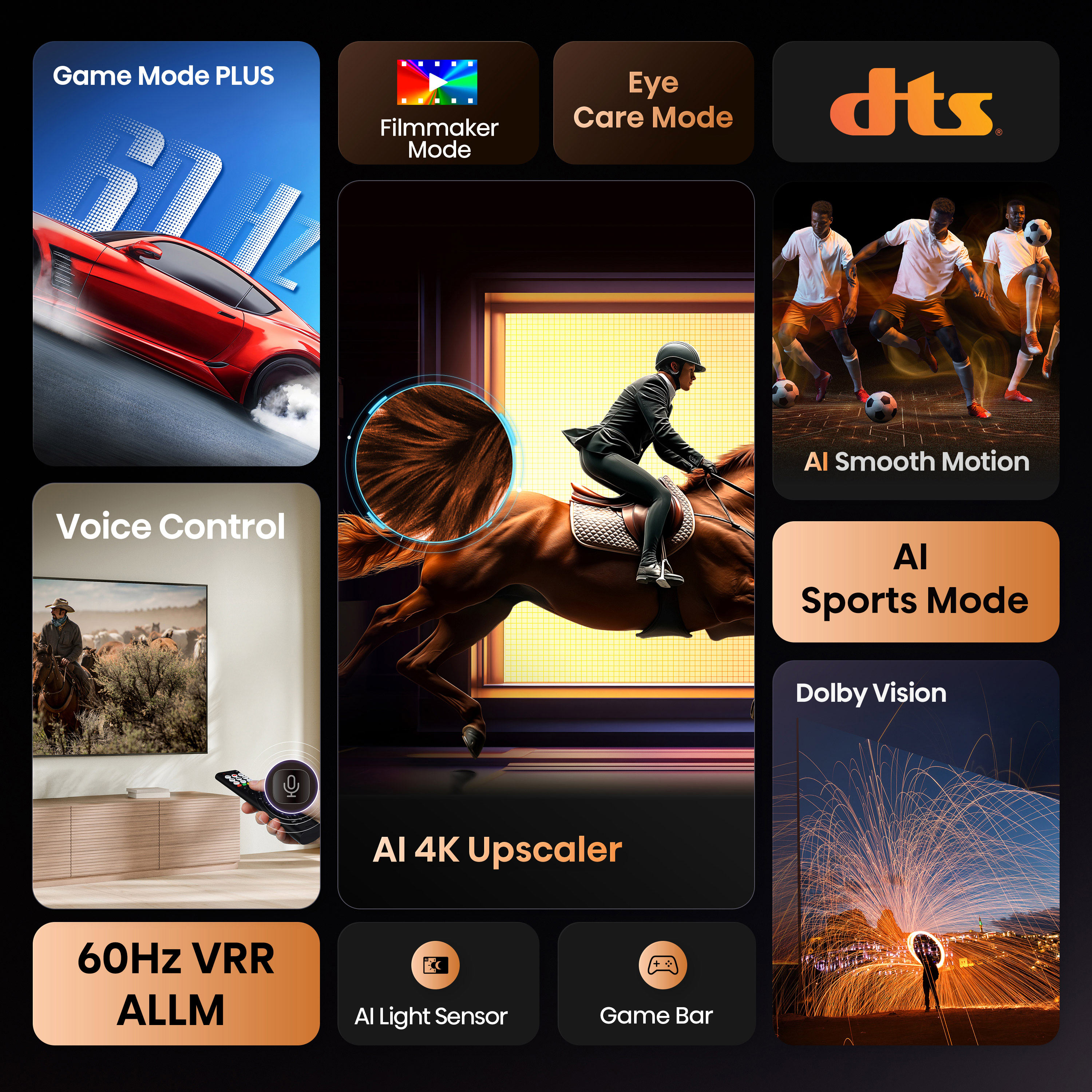 Hisense Smart TV 55" 4K 55A6Q