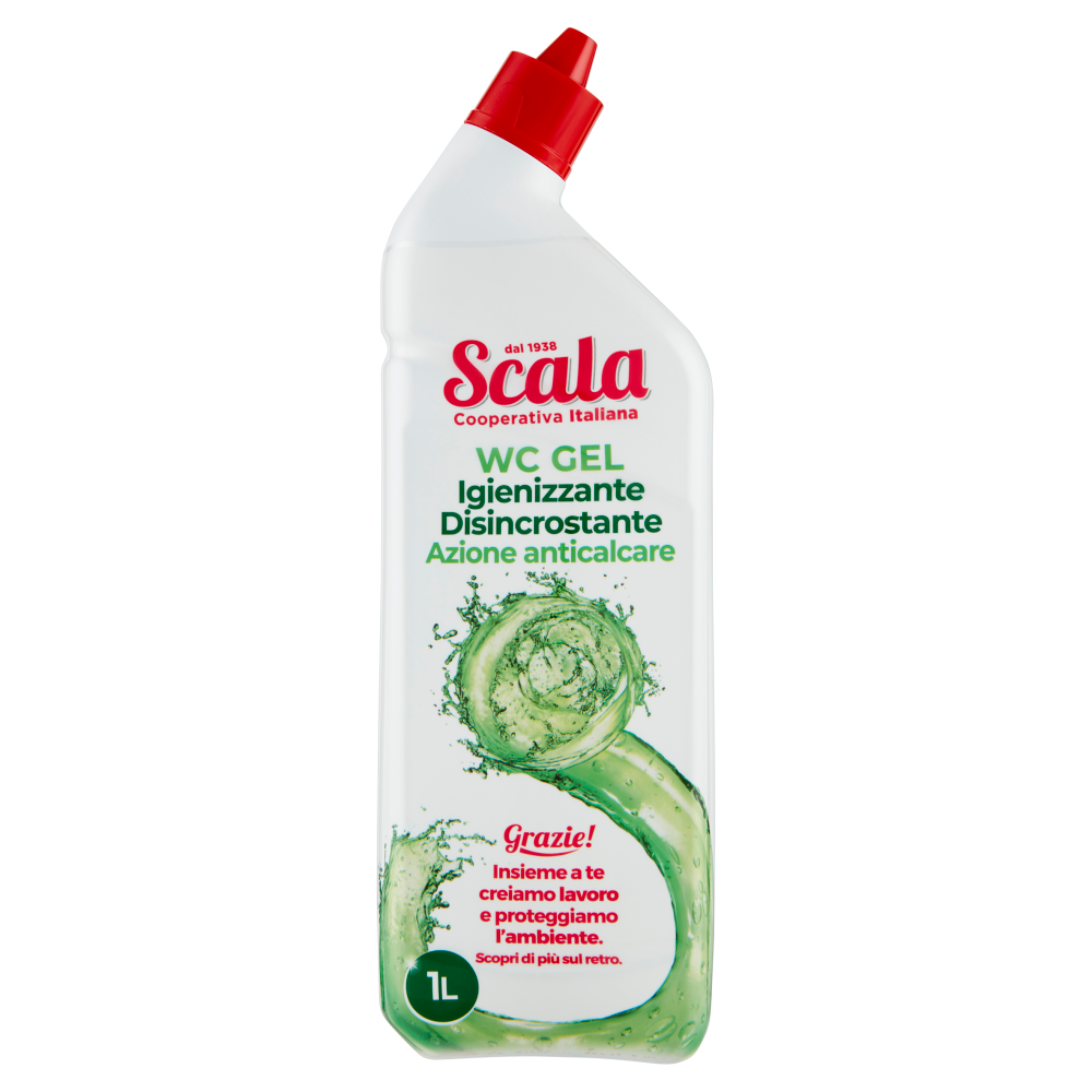 Scala WC Gel Igienizzante Disincrostante Azione anticalcare 1L