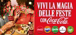 Vivi la magia delle feste con Coca-Cola