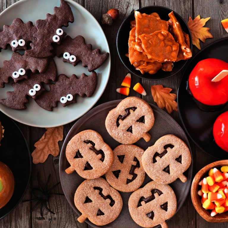 Biscotti dolci cioccolato Halloween